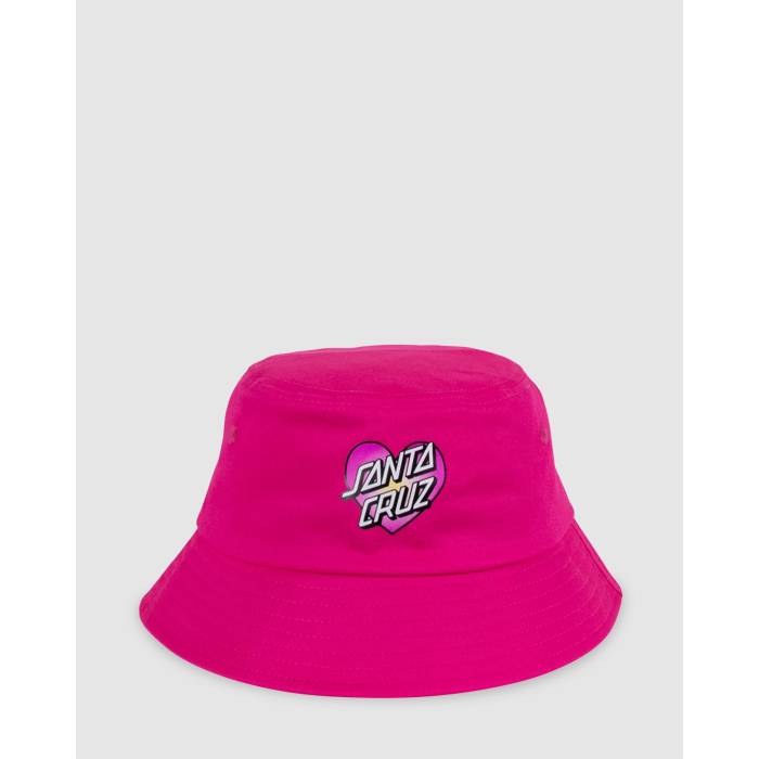 󥿥롼 Santa Cruz  Girls Gradient Heart Dot Bucket Hat Girls Pink  ...