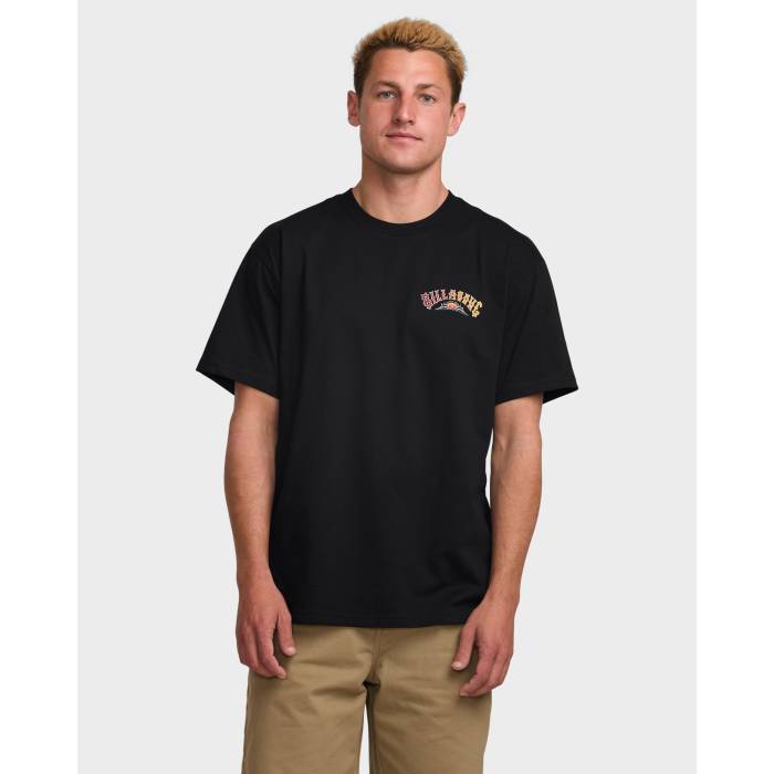 ӥܥ Billabong  Mens Throwback Regular T-Shirt Mens Black   T ...