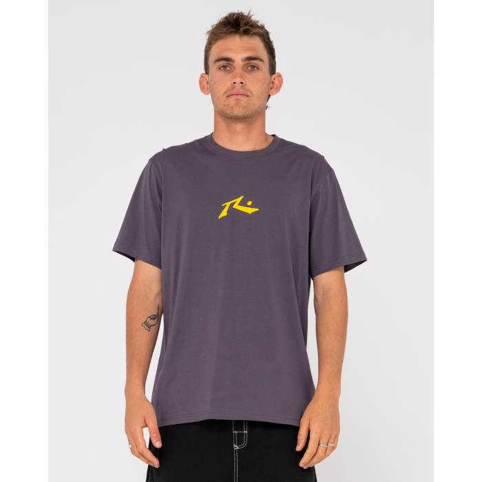 饹ƥ Rusty  Mens One Hit Cf Competition T-Shirt Mens Coal   T ...