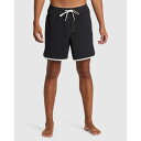 クイックシルバー Quiksilver 【 Mens Original Scallop Volley 17
