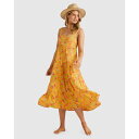 ビラボン Billabong 【 Womens La Plage Shine On Midi Dress Womens Banana 】 レディース ロサンゼルス ドレス レディースファッション ドレス レディース(4)