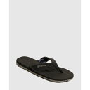 Kustom 【 Mens Burleigh Thongs Mens Black Camo 】 メンズ 靴 メンズ靴 サンダル ビーチサンダル メンズ 黒色 ブ...