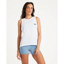 ルーカ Rvca 【 Womens Va Muscle Tank Womens White 2 】 レディース タンクトップ レディースファッション トップス タンクトップ レディース 白色 ホワイト(4)