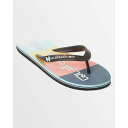 クイックシルバー Quiksilver 【 Mens Molokai Word Thongs Mens Blue 5 】 メンズ 靴 メンズ靴 サンダル ビーチ...