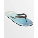 クイックシルバー Quiksilver 【 Mens Molokai Stripe Beach Thongs Mens Blue 7 】 メンズ Stripe ...