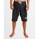 ビラボン Billabong 【 Mens Flame Og Boardshorts Mens Washed Black 】 メンズ メンズファッション 水着 メンズ 黒色 ブラック(4)