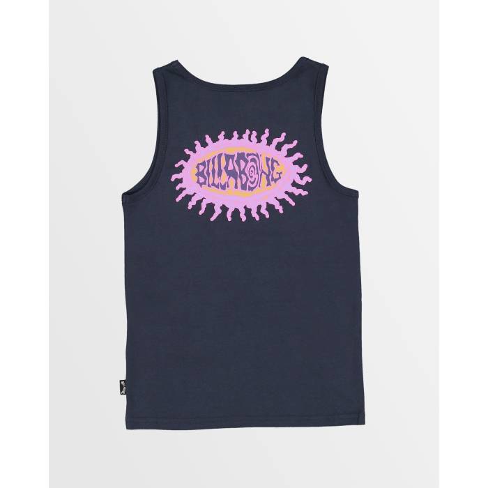 ビラボン Billabong 【 Boys 0-7 Sunwarp Tank Top Boys Dusty Navy 】 タンクトップ キッズ ベビー マ..