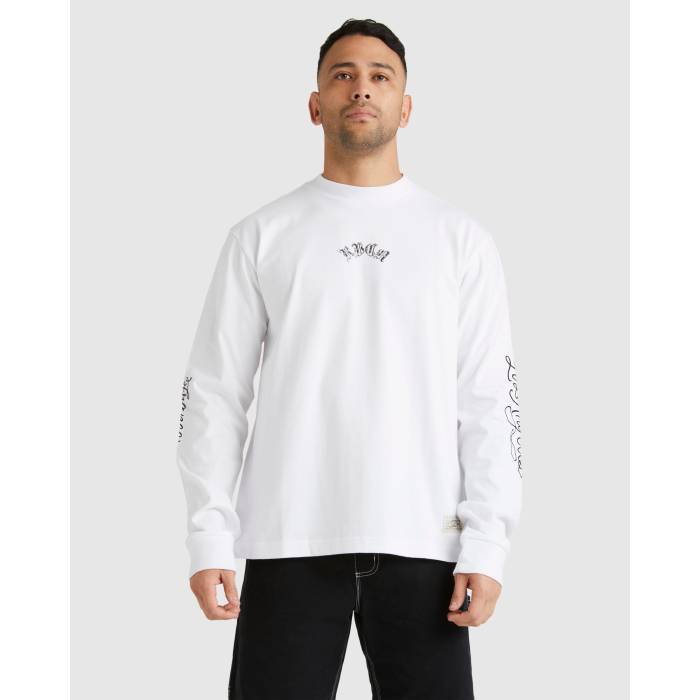 ˥㤨֥롼 Rvca  Mens Chefs Kiss Long Sleeve T-Shirt Mens White   Sleeve ꡼ T 󥺥եå ȥåץ T åȥ   ۥ磻ȡפβǤʤ17,100ߤˤʤޤ