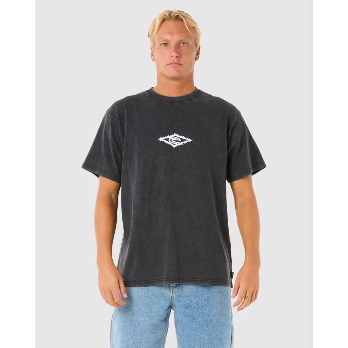 åץ Rip Curl  Mens Raw Energy Sloth T-Shirt Mens Black   ʥ ...