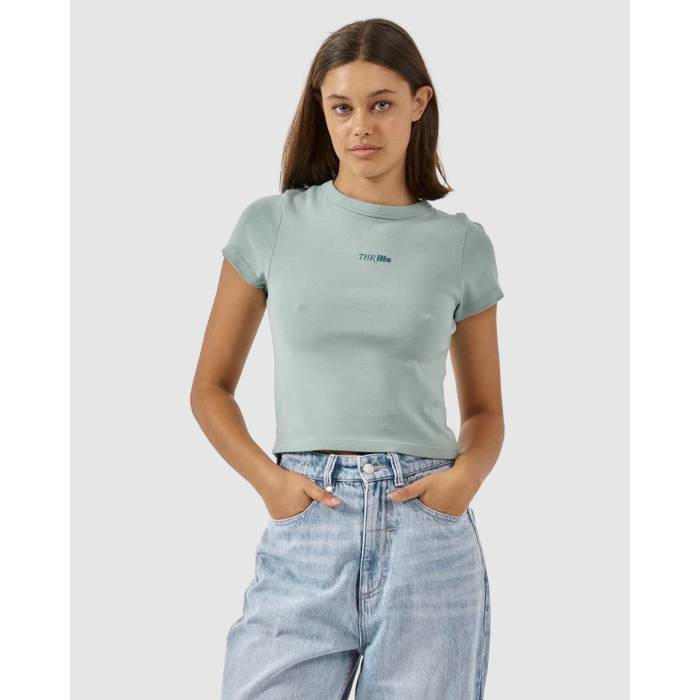 Thrills 【 Womens Two Minds Y2K T-Shirt Womens Jadeite 】 レディース Tシャツ レディースファッション トップス Tシャツ カットソー レディース