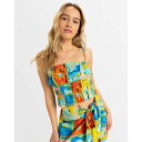 ロキシー Roxy 【 Womens Atlas Palmy Daze Top Womens Atlas Atlas Print 】 レディース レディースファッション トップス その他 レディース(4)