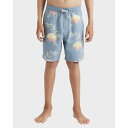 ビラボン Billabong 【 Boys 8-16 Goodtimes Layback Boardshorts Boys Washed Blue 】 キッズ ベビー マタニティ キッズファッション 水着 ジュニア キッズ 青色 ブルー(4)