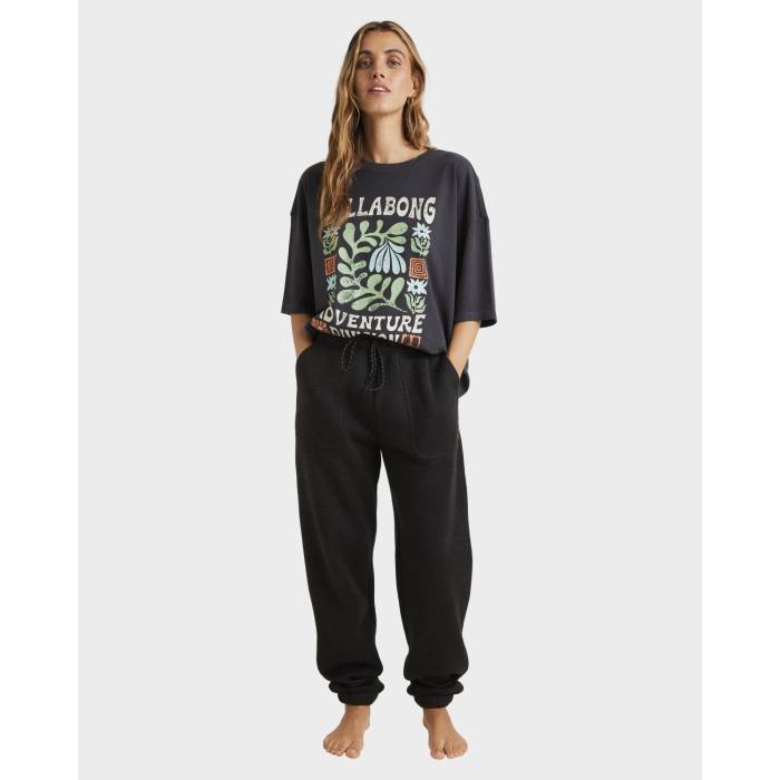 ӥܥ Billabong  Womens Boundary Track Pants Womens Black Heather  ...