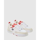 ディーシー シューズ Dc Shoes 【 Mens Dc Ascend S Skate Shoes Mens White/Red 】 メンズ DC ディーシー...
