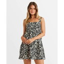 ビラボン Billabong 【 Womens Palm Grove Shine Mini Dress Womens Off Black 】 レディース ドレス レディースファッション ドレス レディース 黒色 ブラック(4)