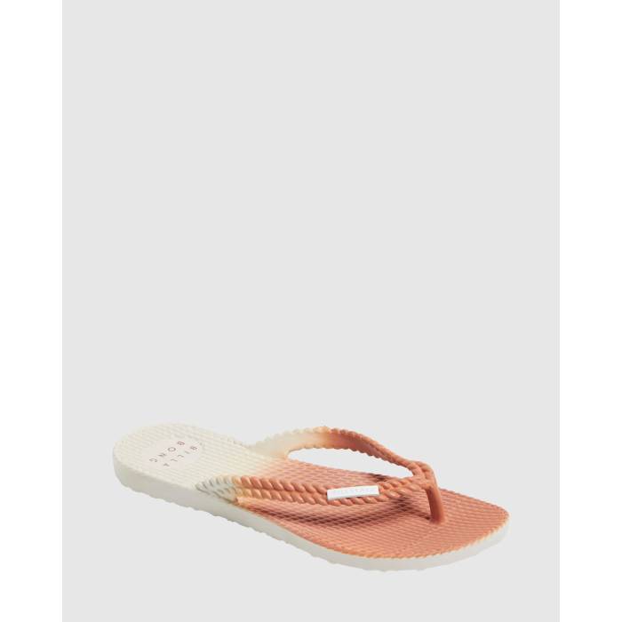 ӥܥ Billabong  Womens Kick Back Dip Dye Thongs Womens Toasted Nut  ...