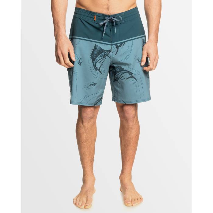 クイックシルバー Quiksilver 【 Mens The Chase 2 19" Boardshorts Mens Reflecting Pond 】 メンズ チェイス メンズファッション 水着 メンズ
