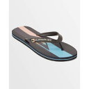 クイックシルバー Quiksilver 【 Mens Molokai Art Beach Thongs Mens Black 3 】 メンズ アート 靴 メンズ...