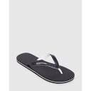 Kustom 【 Mens Blend Base Thongs Mens Black White 】 メンズ 靴 メンズ靴 サンダル ビーチサンダル メンズ 黒...