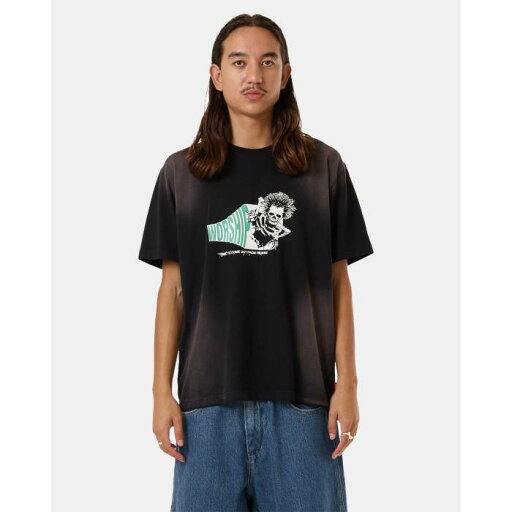 Worship 【 Mens Surprise Vintage T-Shirt Mens Stone Black 】 メンズ vintage ビンテージ・ヴィンテージ Tシャツ メンズファッション トップス Tシャツ カットソー メンズ 黒色 ブラック Worship 【 Mens Surprise Vintage T-Shirt Mens Stone Black 】 メンズ vintage ビンテージ・ヴィンテージ Tシャツ メンズファッション トップス Tシャツ カットソー メンズ 黒色 ブラック