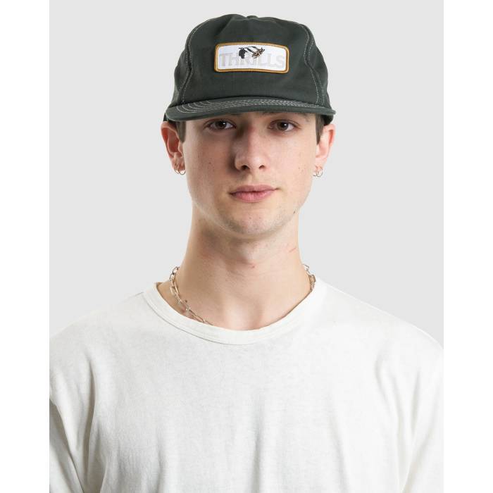 Thrills 【 Mens Secret Garden 5 Panel Cap Mens Oil Green 】 メンズ キャップ 帽子 バッグ 小物 ブ..