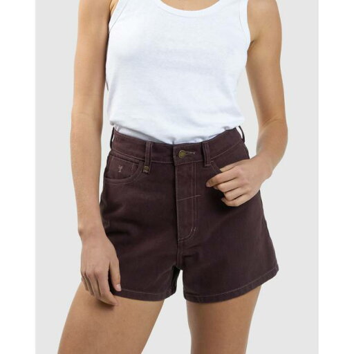 Thrills 【 Womens Erica Shorts Womens Chocolate Plum 】 レディース ショーツ レディースファッション ボトムス パンツ レディース Thrills 【 Womens Erica Shorts Womens Chocolate Plum 】 レディース ショーツ レディースファッション ボトムス パンツ レディース