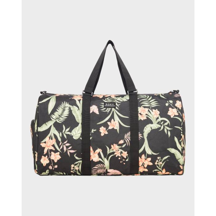 ロキシー Roxy 【 Womens Pumpkin Spice Duffle Womens Anthracite Island Escape 】 レディース ダッフル バッグ 小物 ブランド雑貨 バッグ レディースバッグ ボストンバッグ レディース