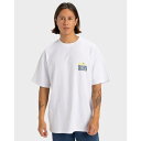 クイックシルバー Quiksilver 【 Mens World Force T-Shirt Mens White 】 メンズ Tシャツ メンズファッション ト...