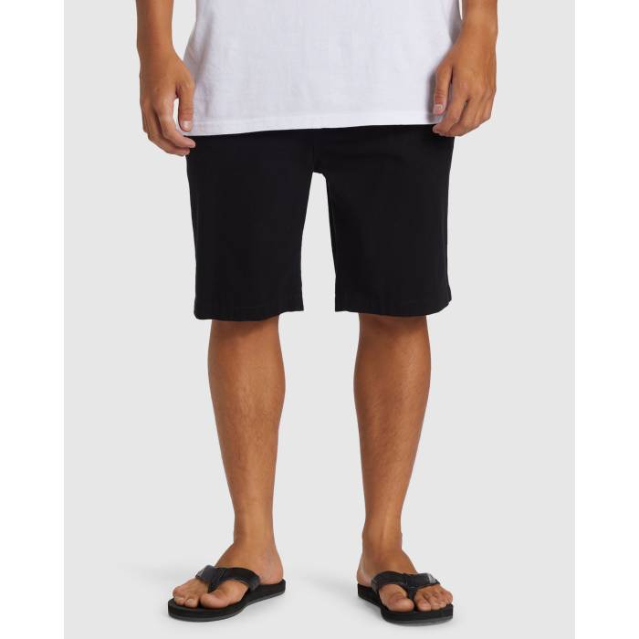 クイックシルバー Quiksilver 【 Mens Everyday Union Light Corduroy Walkshorts Mens Black 】 メンズ Union ユニオン コーデュロイ メンズファッション ズボン パンツ メンズ 黒色 ブラック