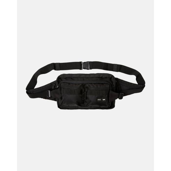 ルーカ Rvca 【 Mens Waist Pack Deluxe Waist Pack Mens Black 】 メンズ デラックス バッグ 小物 ブランド雑貨 バッグ メンズバッグ ボディバッグ ウエストポーチ メンズ 黒色 ブラック