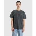 Thrills 【 Mens Workwear Embro Merch Fit T-Shirt Mens Merch Black 】 メンズ Tシャツ メンズファッション トップス Tシャツ カットソー メンズ 黒色 ブラック(4)