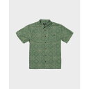 ビラボン Billabong 【 Mens Sundays Jacquard Short Sleeve Shirt Mens Dark Slate 】 メンズ Sleeve スリーブ メンズファッション トップス カジュアルシャツ メンズ(4)