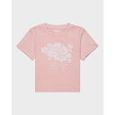 ロキシー Roxy 【 Girls 4-16 Baby One More Time T-Shirt Girls Bleached Mauve 】 タイム Tシャツ キッズ ベビー マタニティ キッズファッション トップス Tシャツ カットソー ジュニア キッズ