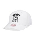 ミッチェル&ネス Mitchell & Ness 【 Brooklyn Nets All In Pro White Snapback Hat Men White 】 ブルックリン ネッツ プロ 白色 ホワイト Snapback スナップバック バッグ バッグ 小物 ブランド雑貨 帽子 メンズ帽(4)