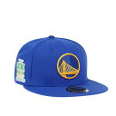 ニューエラ New Era 【 Golden State Warriors Citruspop Patch The 3X Nba Finals Champions 59Fifty Fitted Hat Men Blue 】 State スケートボード ウォリアーズ バッグ 小物 ブランド雑貨 帽子 メンズ帽子 キャップ メンズ(4)