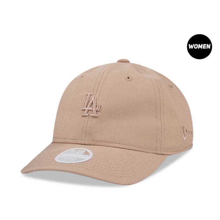 ニューエラ New Era 【 Los Angeles Dodgers Camel Womens 9Twenty Strapback Hat Women Beige 】 ドジャース camel キャメル レディース バッグ 小物 ブランド雑貨 帽子 レディース帽子 キャップ レディース ベージ(4)
