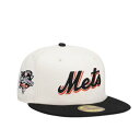 ニューエラ New Era 【 New York Mets World Series 2000 Black Chrome Two Tone Edition 59...