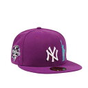 ニューエラ New Era 【 New York Yankees Nyc Icons World Series 2000 Grape And Pink Edit...
