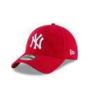 ニューエラ New Era 【 New York Yankees Scarlet Red Core Classic 9Twenty Strapback Hat Men Red 】 ヤンキース Red 赤・レッド コア クラシック バッグ 小物 ブランド雑貨 帽子 メンズ帽子 キャップ メンズ Red 赤・