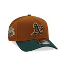 ニューエラ New Era 【 Oakland Athletics World Series 1989 Bourbon Copper Two Tone 9For...
