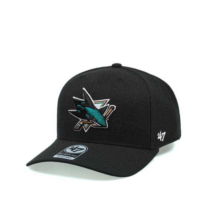 フォーティーセブンブランド 47 Brand 【 47Brand San Jose Sharks Cold Zone Classic Dp Snapback Hat Men Black 】 シャークス zone ゾーン クラシック Snapback スナップバック バッグ バッグ 小物 ブランド雑貨 帽子
