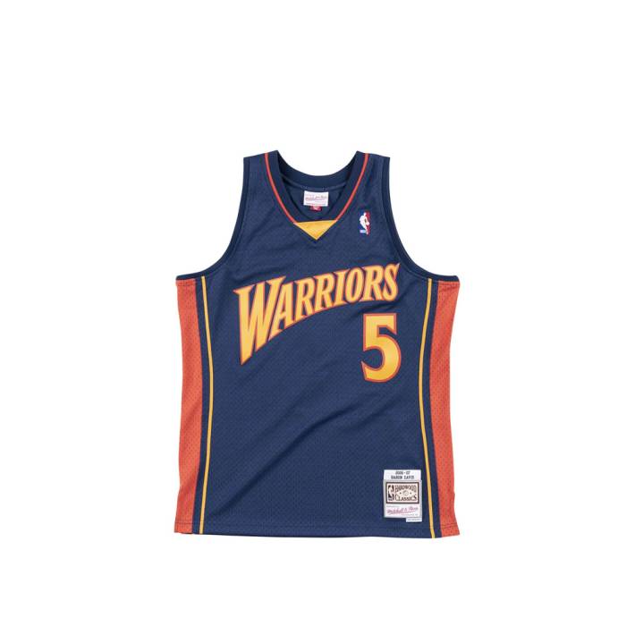 ミッチェル&ネス Mitchell & Ness 【 Golden State Warriors - Baron Davis Swingman 2.0 2006-07 Jers..