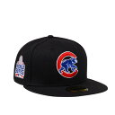 ニューエラ New Era 【 Chicago Cubs World Series 2016 Black And Pink Edition 59Fifty Fi...