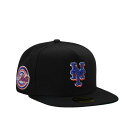 ニューエラ New Era 【 New York Mets World Champions 1969 Black Metallic Throwback Edit...