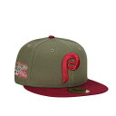 ニューエラ New Era 【 Philadelphia Phillies World Series 1980 Olive Two Tone Throwback...