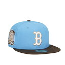 ニューエラ New Era 【 Boston Red Sox All Star Game 1999 Bavarian Beer Pack Edition 59Fifty Fitted Hat Men Light Blue 】 ボストン Red 赤・レッド Game ゲーム バッグ 小物 ブランド雑貨 帽子 メンズ帽子 キャップ メン