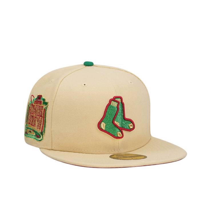 楽天スニケス【★スーパーSALE★12/11深夜2時迄】ニューエラ New Era 【 Boston Red Sox All Star Game 1999 Vegas Gold Metallic Elite Edition 59Fifty Fitted Hat Men White 】 ボストン Red 赤・レッド Game ゲーム ベガス ゴールド エリート バッグ 小物 ブランド雑貨 帽子