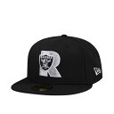 ニューエラ New Era 【 Las Vegas Raiders City Originals Edition 59Fifty Fitted Hat Men Black 】 ベガス レイダース シティ オリジナルス バッグ 小物 ブランド雑貨 帽子 メンズ帽子 キャップ メンズ 黒色 ブラッ
