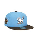ニューエラ New Era 【 Milwaukee Brewers All Star Game 2002 Bavarian Beer Pack Edition 59Fifty Fitted Hat Men Blue 】 ミルウォーキー ブルワーズ Game ゲーム バッグ 小物 ブランド雑貨 帽子 メンズ帽子 キャップ メン