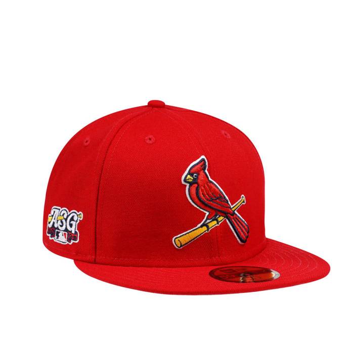 ニューエラ New Era 【 St. Louis Cardinals Scarlet Red Edition 59Fifty Fitted Hat Men Red 】 カージナルス Red 赤・レッド バッグ 小物 ブランド雑貨 帽子 メンズ帽子 キャップ メンズ Red 赤・レッド